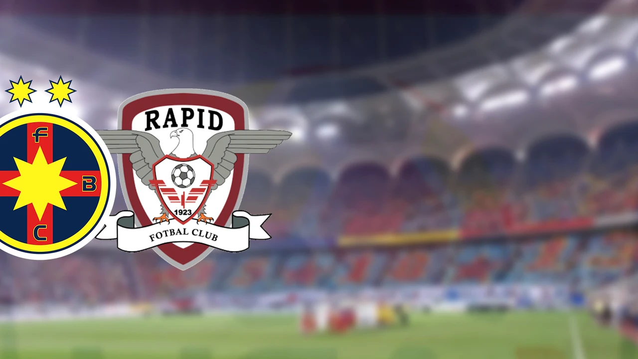 FCSB – Rapid 3-1. Roș-albaștrii înscriu două goluri în minutele de prelungire și câștigă partida. Ianis Stoica obține penalty-ul transformat de Florin Tănase și mai apoi marchează la ultima fază