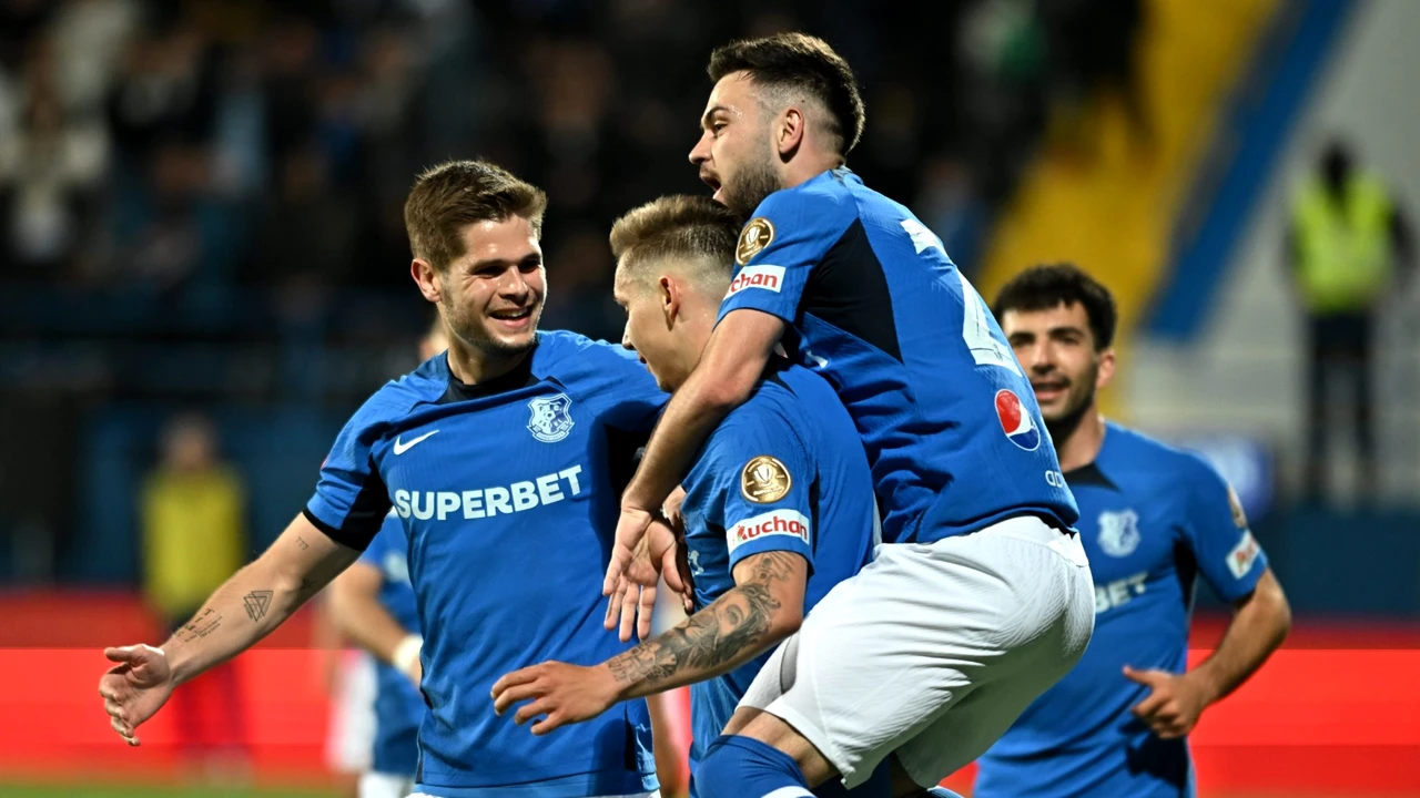 Farul – CFR Cluj 5-1. Show total la Ovidiu. Ardelenii, umiliți. Trupa lui Hagi urcă pe locul doi. Cum arată clasamentul playoff-ului